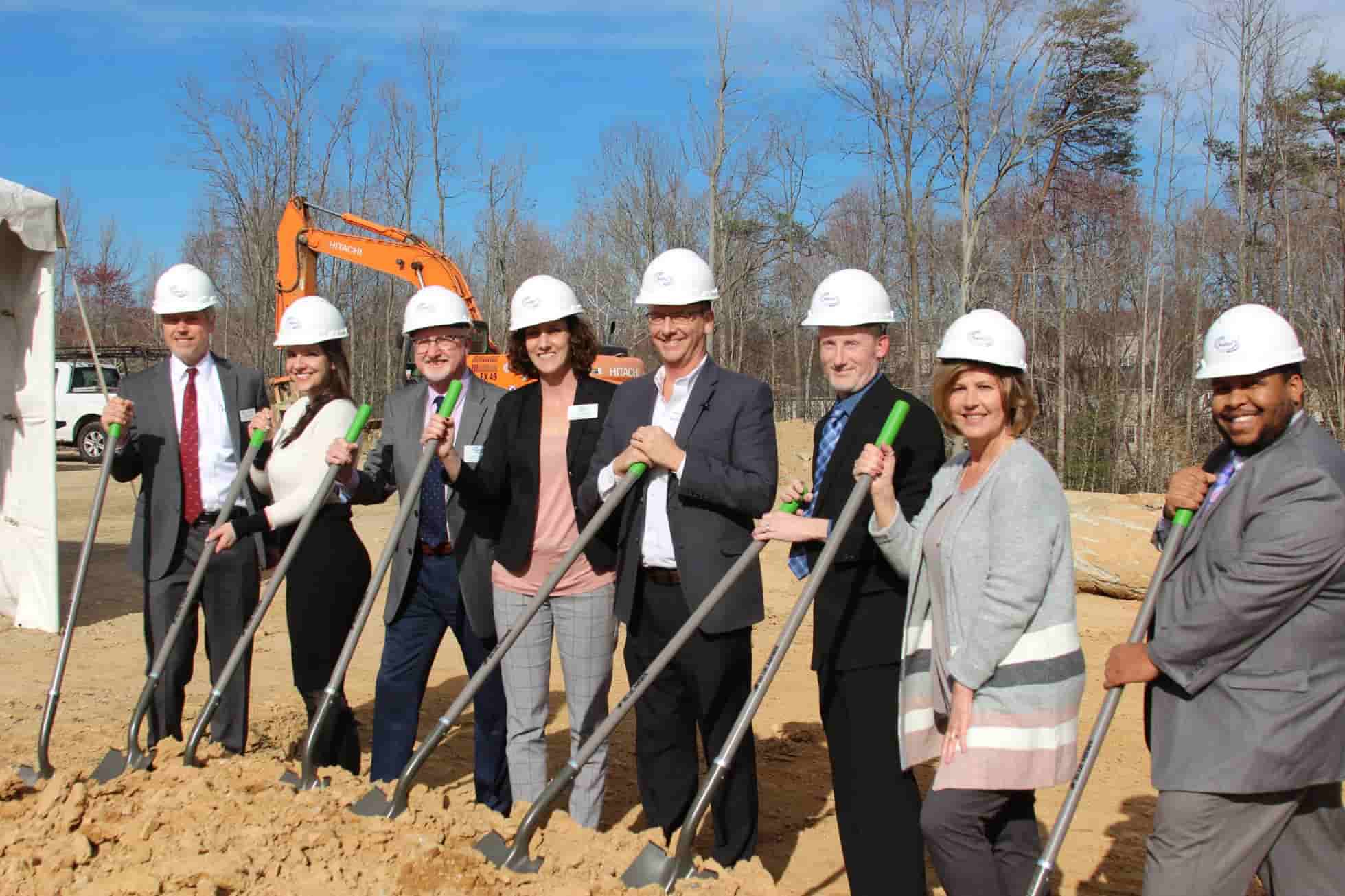 Executives from Saber Healthcare Group joined local officials to break ground on Saber’s new healthcare facility Berea Health & Rehabilitation Center in Fredericksburg.